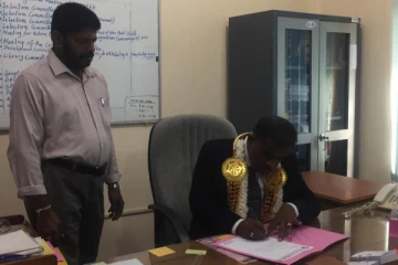 கடமைகளை பொறுப்பேற்றார் வவுனியா பல்கலைக்கழகத்தின் முதலாவது துணைவேந்தர்