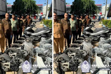 சட்டவிரோதமாக இறக்குமதி செய்யப்பட்ட மோட்டார் சைக்கிள்கள்; பொலிஸார் அதிரடி
