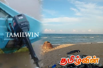 வடமராட்சி கடலில் தவறி விழுந்த கடற்றொழிலாளரின் வெளி இணைப்பு இயந்திரம்
