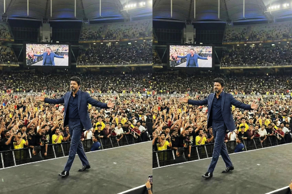 கூட்டணியாக வருவாரா தவெக தலைவர் - பதிலளித்த நடிகர் விஜய் | Vijay Speech Jana Nayakan Audio Launch Malaysia