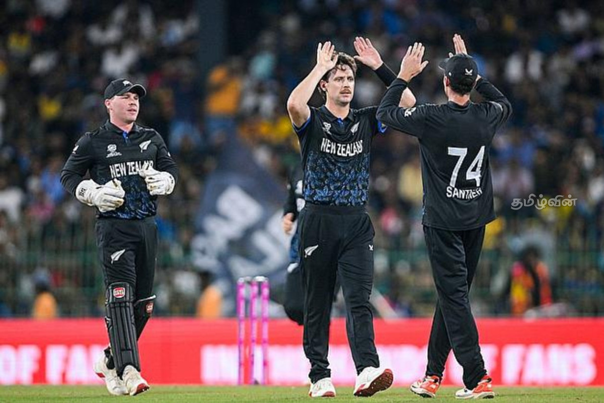 நியூசிலாந்து அணி இறுதிப் போட்டிக்கு முன்னேறியது. | Nz Got Throug The Finlals நியூசிலாந்து அணி இறுதிப் போட்டிக்கு முன்னேறியது. | Nz Got Throug The Finlals