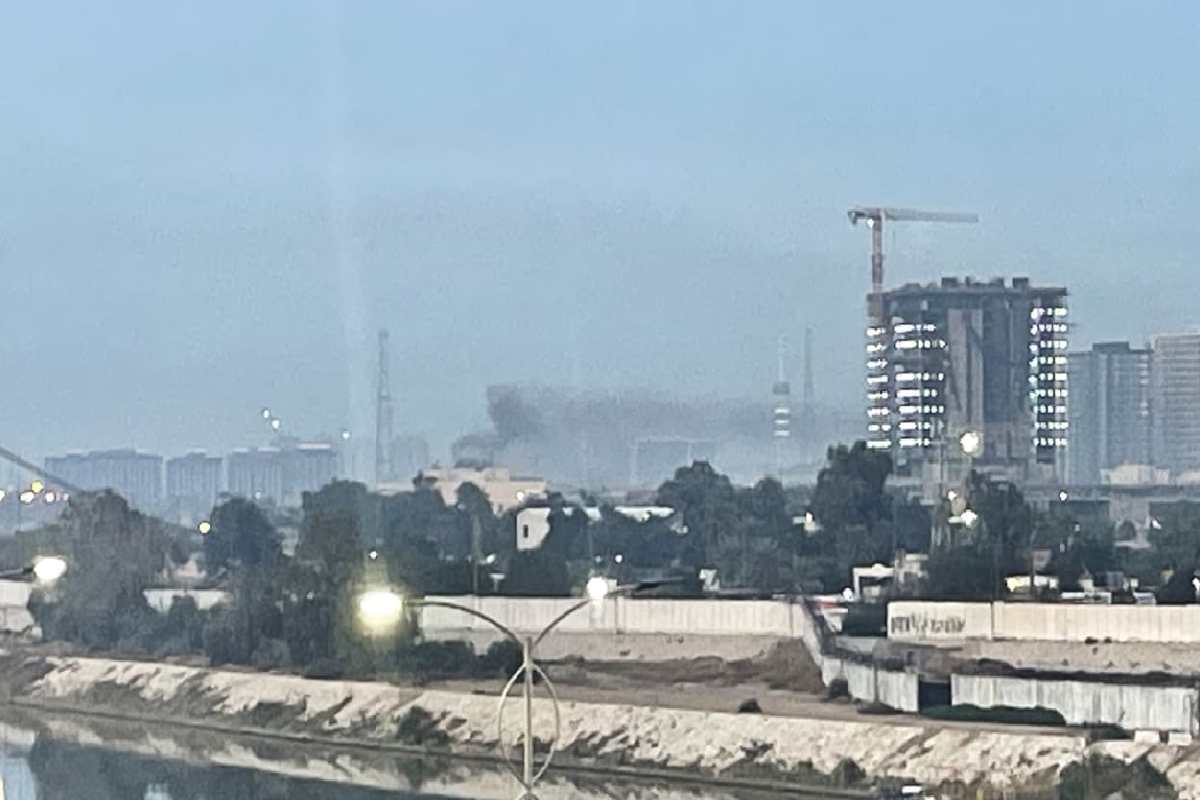 பக்தாத்தில் உள்ள அமெரிக்கத் தூதரகம் மீது ட்ரோன் தாக்குதல் | Drone Attack On U S Embassy In Baghdad