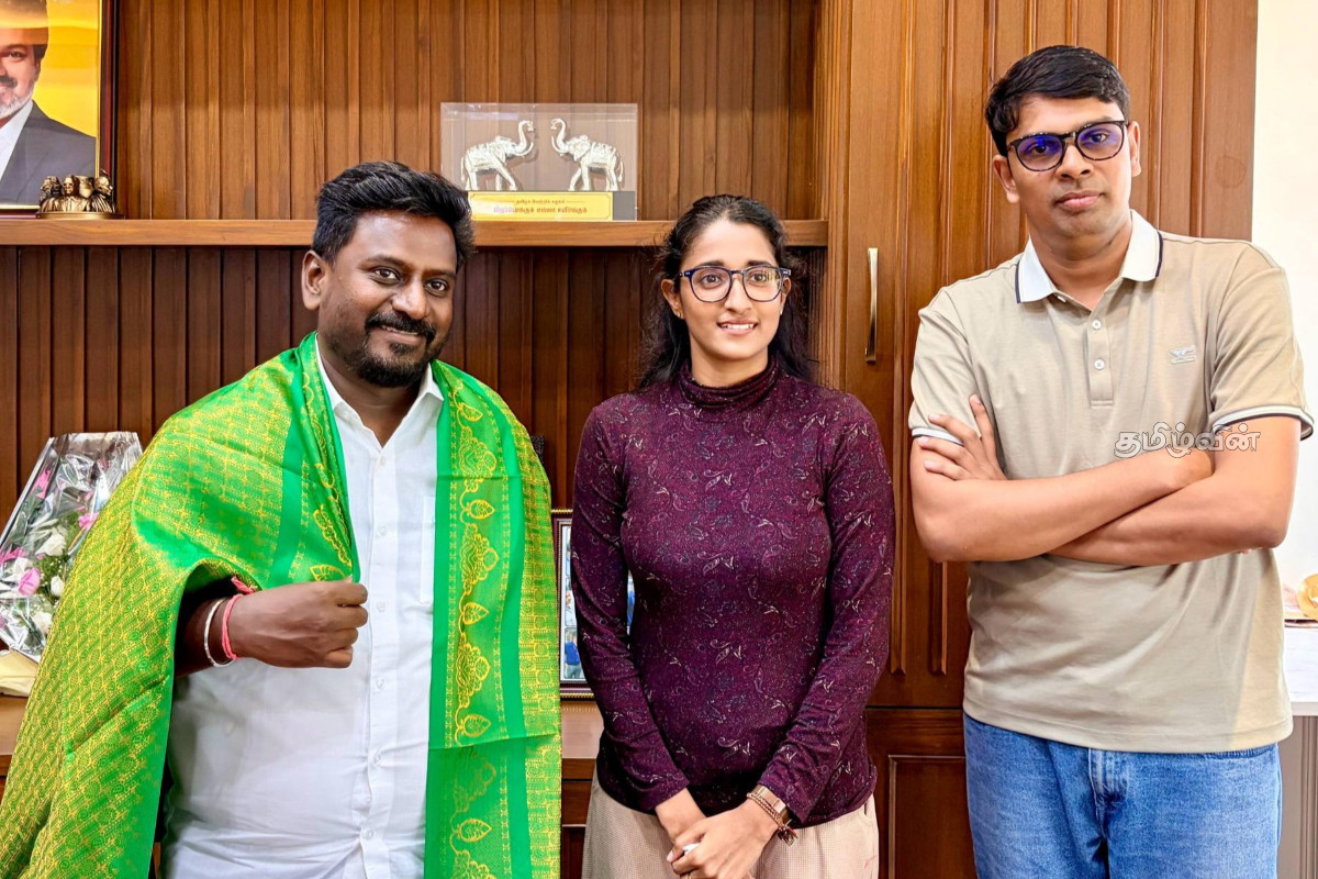 தமிழக அமைச்சர் ராஜ்மோகனை சந்தித்த அர்ச்சுனா எம்.பி..! | Archuna Mp Meets Tamil Nadu Minister Rajmohan