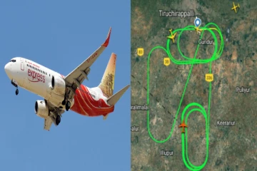 தயார் நிலையில் ஆம்புலன்ஸ்கள் - 141பயணிகளுடன் வானில் வட்டமடிக்கும் திருச்சி விமானம்; உச்சகட்ட பரபரப்பு