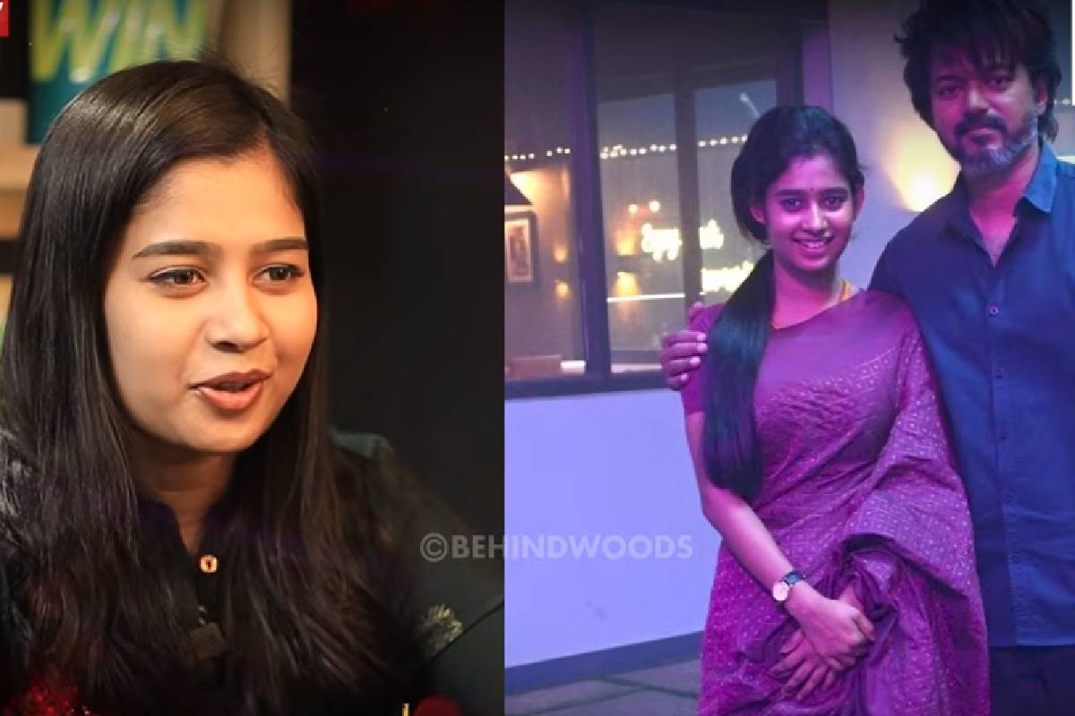 சங்கீதாவும் இப்படி தான்... நடிகையிடம் விஜய் ஓபனாக சொன்ன விஷயம் | Vijay Open Talk About Wife Sangeetha During Leo சங்கீதாவும் இப்படி தான்... நடிகையிடம் விஜய் ஓபனாக சொன்ன விஷயம் | Vijay Open Talk About Wife Sangeetha During Leo