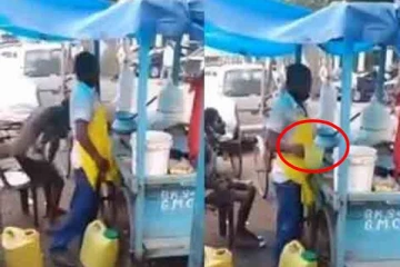 சிறுநீரை தண்ணீரில் கலந்த பானிபூரியை விற்பனை செய்த நபர்! அதிர்ச்சியை கிளப்பிய வீடியோ... எச்சரிக்கை செய்தி