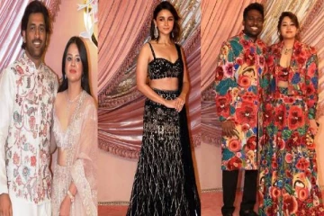 ஆலியா பட் முதல் அட்லீ வரை! ஆனந்த் அம்பானியின் சங்கீத் விழாவில் குவிந்த பிரபலங்கள்