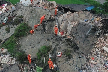 சீனாவில் சக்திவாய்ந்த நிலநடுக்கம்: 46 பேர் பலி