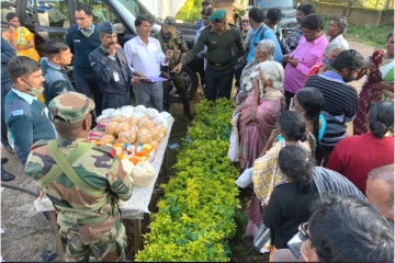 ஹெலிகாப்டர் விபத்து - உதவிய கிராம மக்களுக்கு நன்றி தெரிவித்த விமானப்படை