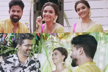 கீர்த்தி சுரேஷின் தல பொங்கல்!! எண்ட்ரி விஜய்.. வைரலாகும் வீடியோ..