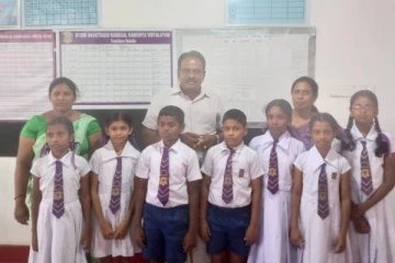 மட்டு நாவற்காடு நாமகள் கனிஷ்ட வித்தியாலய மாணவர்கள் 7 பேர்