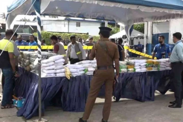 நாட்டில் வருடத்தின் முதல் 5 மாதங்களில் 2 டன் நிறை போதைப்பொருள் மீட்பு