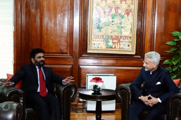 இந்திய வெளிவிவகார அமைச்சரை சந்தித்தார் அனுரகுமார