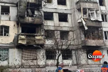 යුක්‍රේන ගොඩනැගිලි කිහිපයකට රුසියානු ඩ්‍රෝන ප්‍රහාර