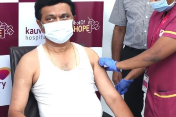 இரண்டாவது டோஸ் தடுப்பூசி எடுத்துக்கொண்டார்  ஸ்டாலின்