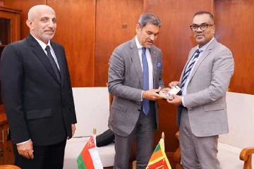 ශ්‍රී ලංකාව සහ ඕමානය අතර ආයෝජන හා ආර්ථික සබඳතා ශක්තිමත් කිරීමට සාකච්ඡා