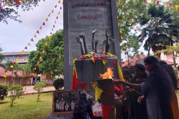 யாழ். பல்கலையில் முள்ளிவாய்க்கால் நினைவேந்தல் அனுஷ்டிப்பு!