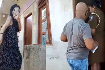 இலங்கையில் பொலிஸாரை தாக்கிய சீன பெண்!