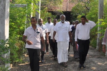 யாழ்.ஜனாதிபதி மாளிகைக்கு விஜயம் மேற்கொண்ட அமைச்சர் டக்ளஸ் தேவானந்தா (Photos)