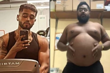 144 கிலோ குண்டு இளைஞர் காதலை நிராகரித்த பெண்! சபதம் போட்டு எடையை பாதியாய் குறைத்த ஆச்சரியம்