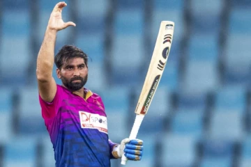 ரோஹித் ஷர்மாவின் சிக்ஸர் சாதனையை முறியடித்த UAE அணித்தலைவர் முகமது வசீம்