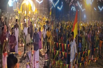 கண்ணீரில் நனைந்த சாட்டி துயிலுமில்லம்(படங்கள்)