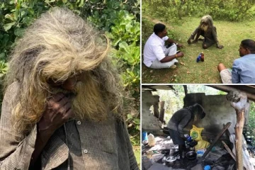 இலங்கை காட்டுக்குள் 4 ஆண்டுகள் குளிக்காமல் வாழ்ந்தவர் மீட்பு: தவறான தகவல் பரப்புவதாக குற்றச்சாட்டு