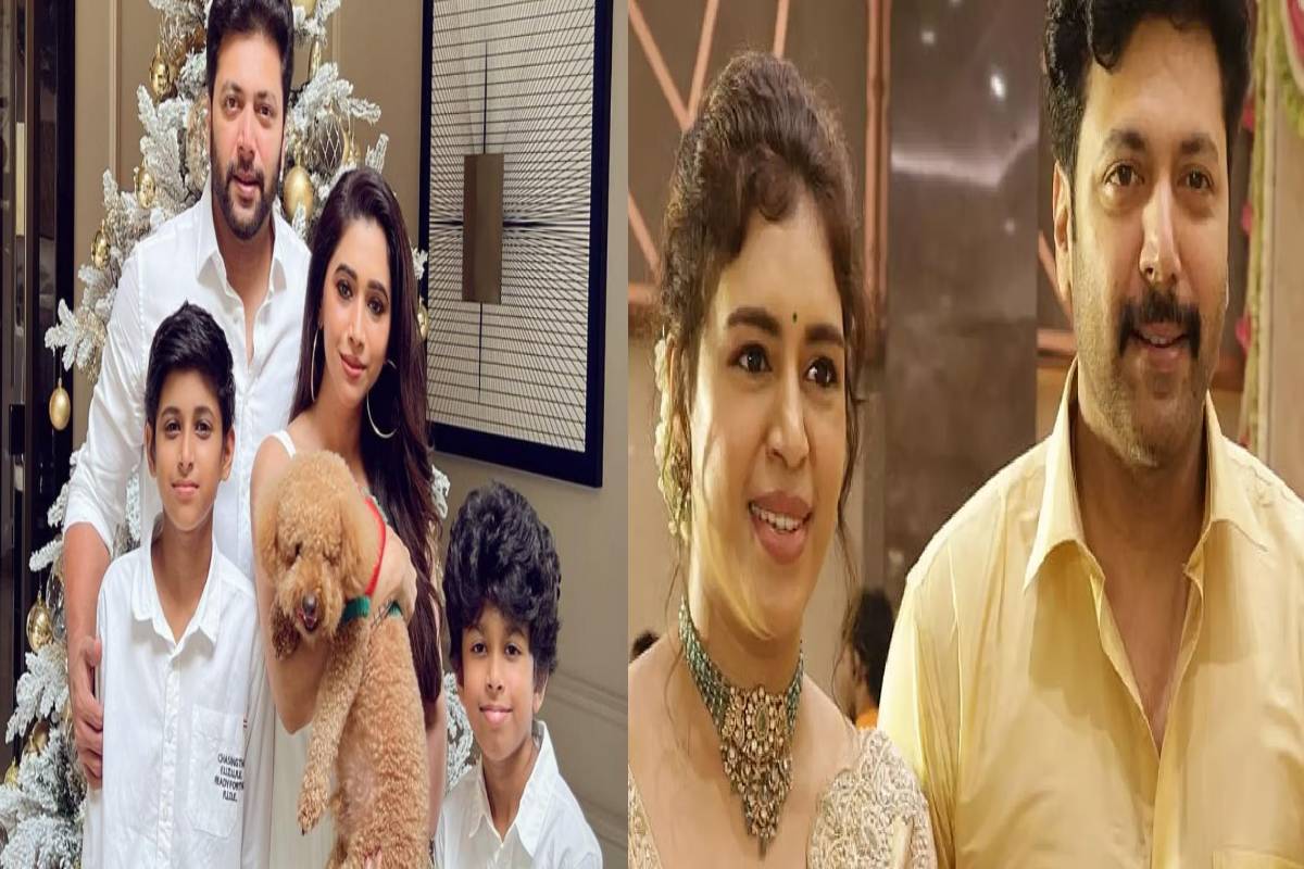 தனிமையில் ஆர்த்தி : கெனிஷாவுடன் ரொமான்ஸ் பண்ணும் ரவிமோகம்! வைரலாகும் வீடியோ | Actor Ravi Mohan Romance With Kenishaa Video Viral