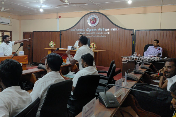 வலிகாமம் கிழக்கு பிரதேச சபையில் கிவுல் ஓயா திட்டம் தொடர்பான பிரேரனை நிறைவேற்றம் | Divine Oya Project In Valikamam Pradeshiya Sabha