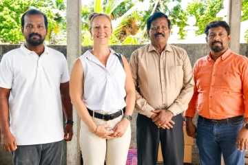 அமெரிக்க உயர்ஸ்தானிகர் காரியாலய அரசியல் அதிகாரிக்கும் ரவிகரன் எம்.பிக்குமிடையில் சந்திப்பு