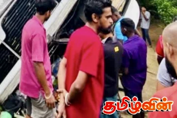 இலங்கையில் அதிகாலையில் ஏற்பட்ட கோர விபத்து - பெண்கள் உட்பட 42 பேர் காயம்