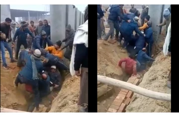 சொத்து தொடர்பாக பயங்கர சண்டை - கல்லை எறிந்து சராமரியாக தாக்கிக்கொண்ட நபர்கள்...! அதிர்ச்சி வீடியோ...!