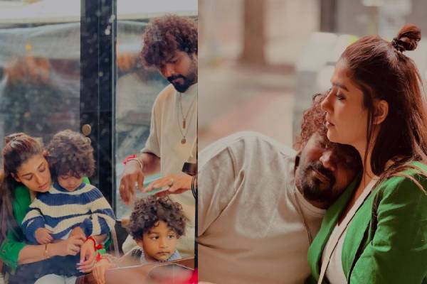 நடிகை நயன்தாரா யாருடன் தீபாவளி கொண்டாடி இருக்கிறார் தெரியுமா? வைரலாகும் புகைப்படங்கள் | Nayanthara Family Diwali Photos Goes Viral