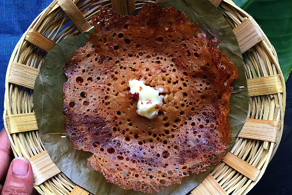 கோதுமை மாவு கருப்பட்டி தோசை செய்வது எப்படி? | Karupatti Dosai Recipe