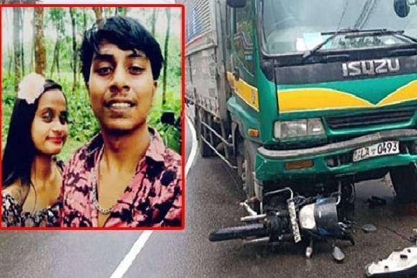 கோர விபத்தில் சிக்கி இளம் தம்பதி பலி : இன்று மாலை துயரம் | Young Couple Killed An Accident