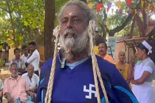 1500 கிலோ வாகனத்தை காதில் கட்டி இழுத்த யாழ் நபர்! | Jaffna Man Pulls 1500 Kg Vehicle Tied To His Ear