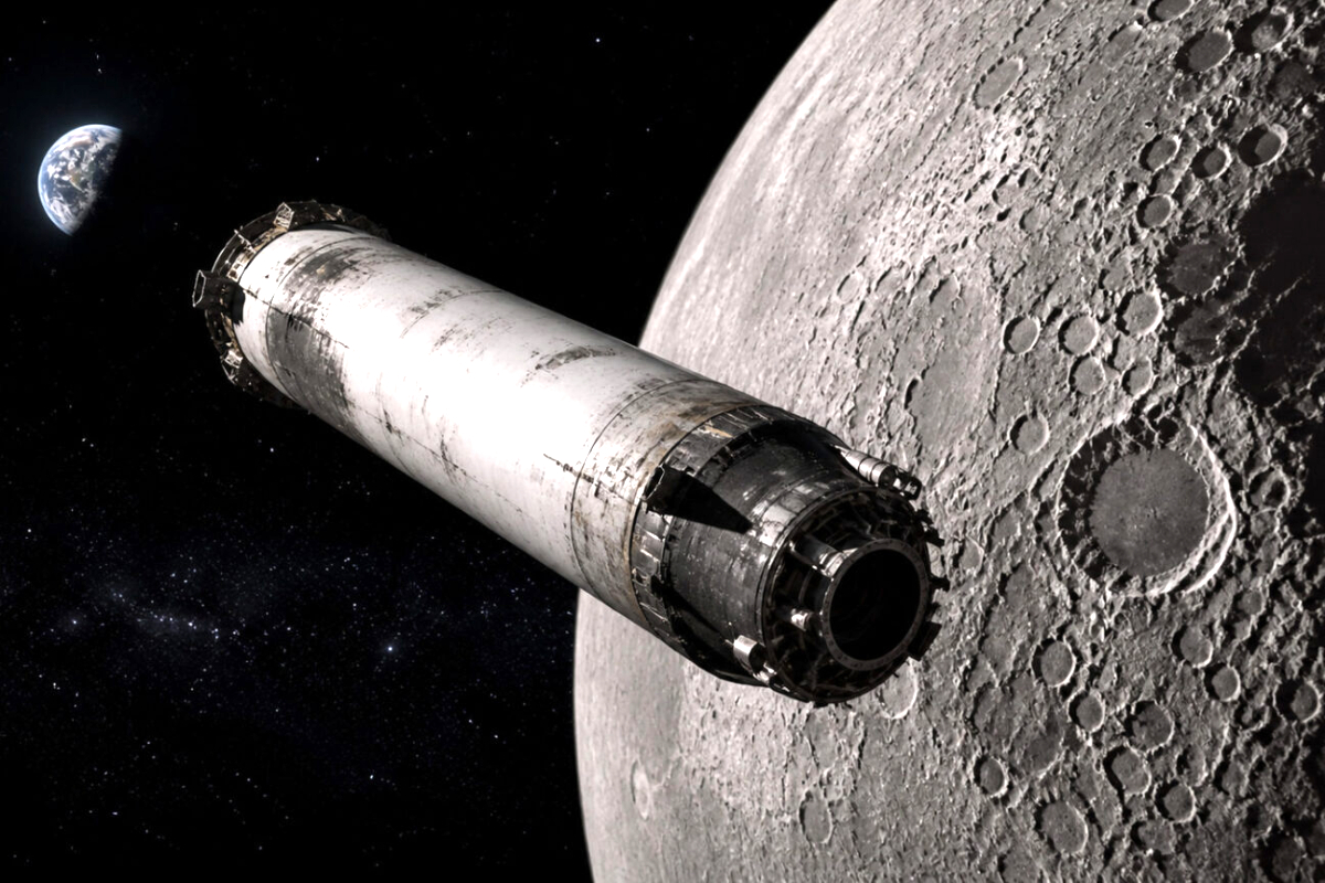 SpaceX-Rocket-Crashes-Into-Moon-Crater SpaceX-Rocket-Crashes-Into-Moon-Crater
