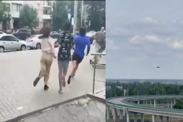 Civil war tensions in Russia