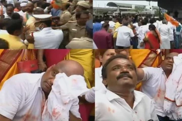 பாஜக - விசிகவினர் இடையே மோதல் - பாஜக தொண்டர் மண்டை உடைப்பால் பரபரப்பு..!