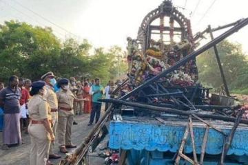 வார்த்தைகளால் விவரிக்க முடியாத சோகம்.. தஞ்சை தேர் விபத்து: தலைவர்கள் இரங்கல்