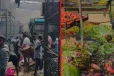 ගින්නෙන් විනාශ වූ රත්නපුර පොළට ගංවතුරෙනුත් බැට- ප්‍රතිසංස්කරණ නෑ, වෙළෙඳුන් අමාරුවේ