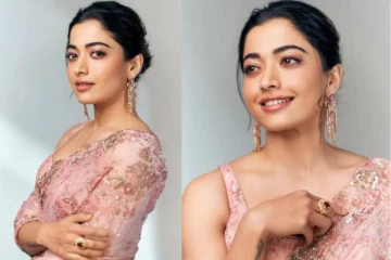 கொள்ளை கொள்ளும் அழகில் நடிகை ராஷ்மிகா.. சேலையில் லேட்டஸ்ட் போட்டோஸ்