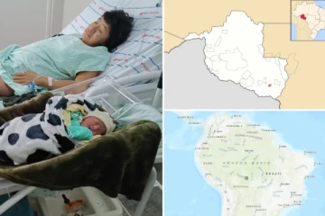 அழியும் நிலையில் அமேசான் பழகுடியினர்; ஆண் குழந்தை பிறந்ததால் மகிழ்ச்சி!