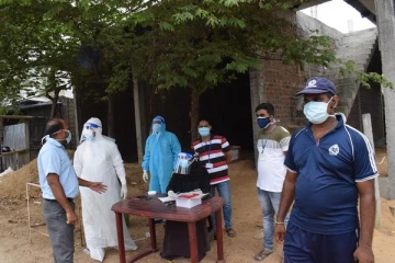 கோறளைப்பற்று மத்தியில் அன்டிஜன் பரிசோதனையில் ஒருவருக்கு தொற்று உறுதி