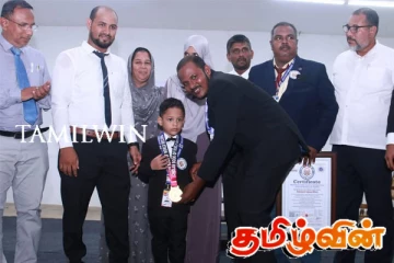 மழலை கணிதப்புலமையில் சாதனை படைத்த சிறுவன்