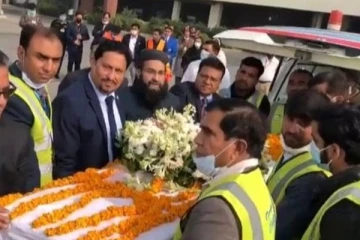 பாகிஸ்தானில் பிரியந்தவின் உடற்பாகங்கள் தாங்கிய பேழை  கையளிப்பு