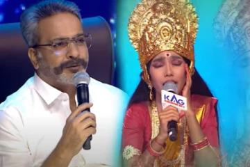 சரிகமப-வில் அம்மன் வேடத்தில் பாடல் பாடி அரங்கத்தையே கண்கலங்க வைத்த போட்டியாளர்