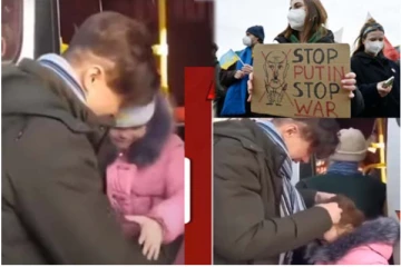 உக்ரைனுக்காக ரஷ்ய மக்கள் போராட்டம்! பதற்றத்தில் கண்ணீர் மல்க குழந்தையை அனுப்பி வைத்த தந்தை... LIVE