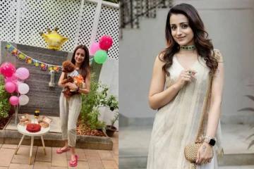 ஜாம் ஜாம்னு செல்ல மகளின் முதலாவது பிறந்தநாளை கொண்டாடிய நடிகை த்ரிஷா!