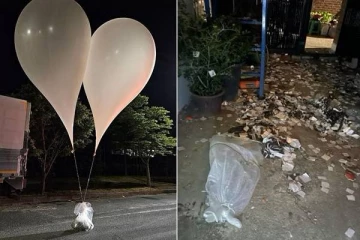 கழிவுகளுடன் தரையிறங்கிய மேலும் 600 பலூன்கள்... அட்டூழியம் செய்யும் வடகொரியா